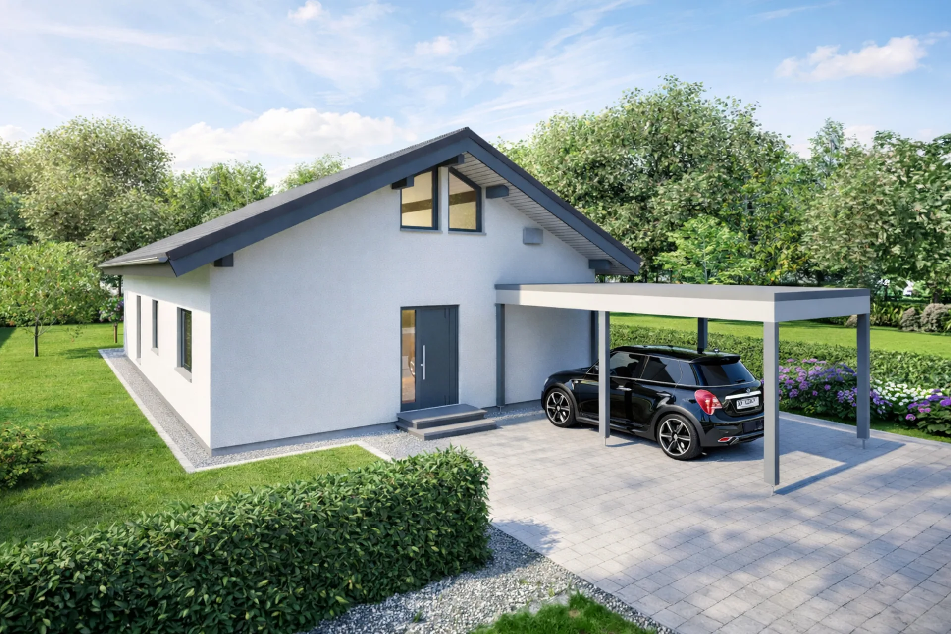 Bungalow Lichtblick von Meisterstueck Haus Straßenansicht 2
