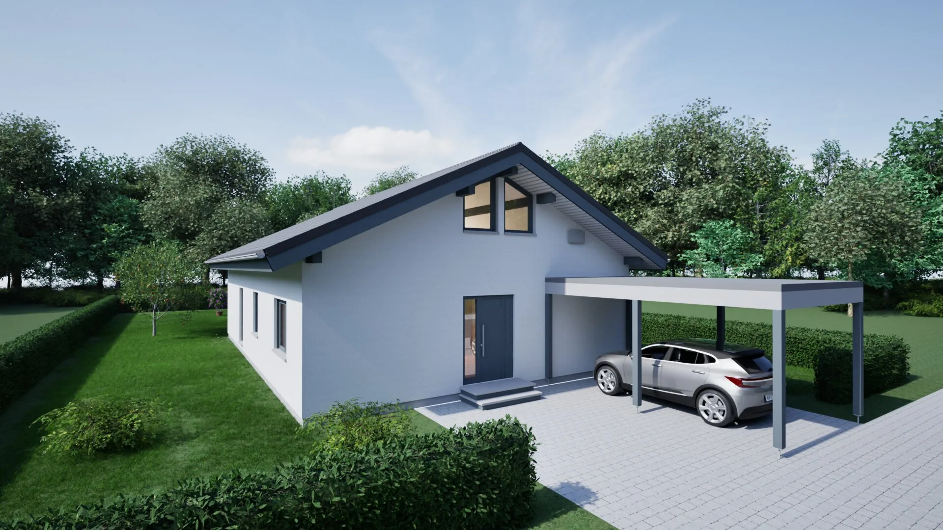 Bungalow Lichtblick von Meisterstueck Haus Straßenansicht 2