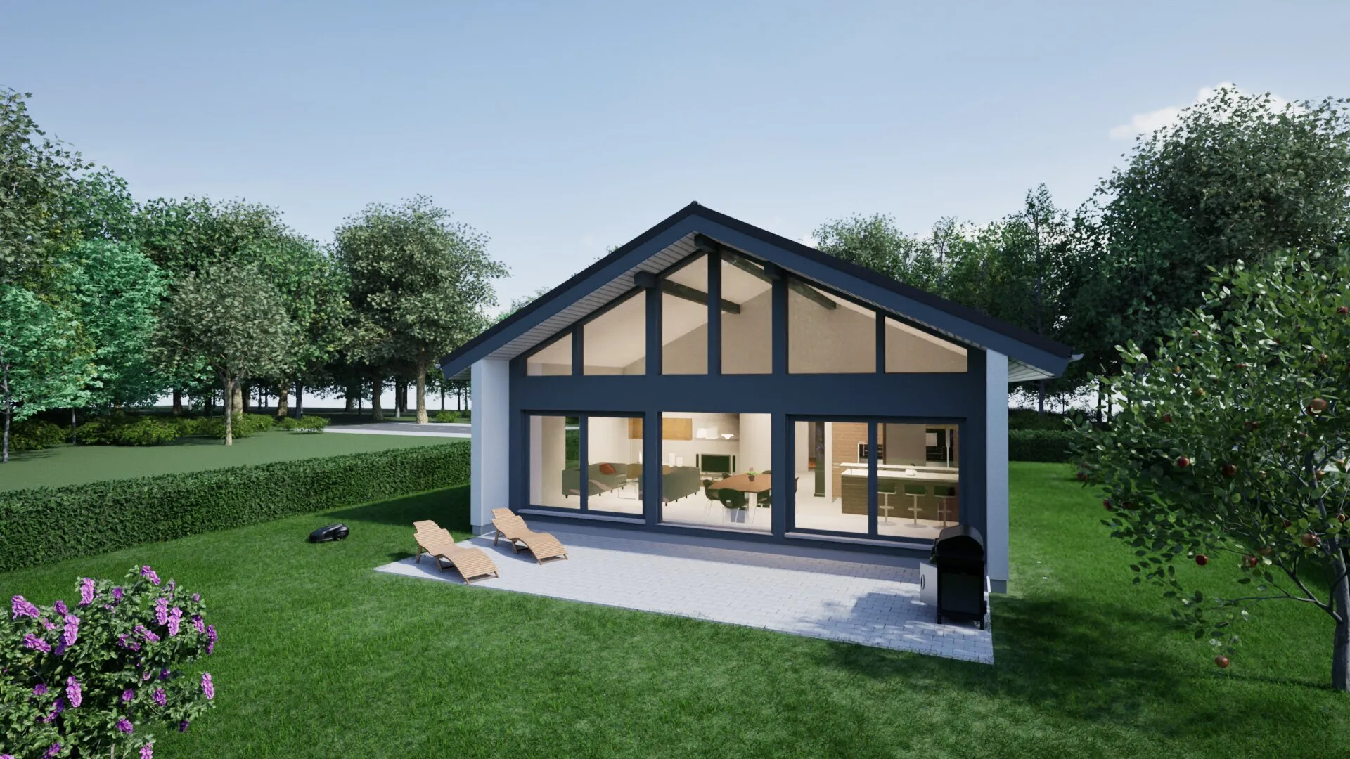 Bungalow Lichtblick von Meisterstueck Haus Seitenansicht 1