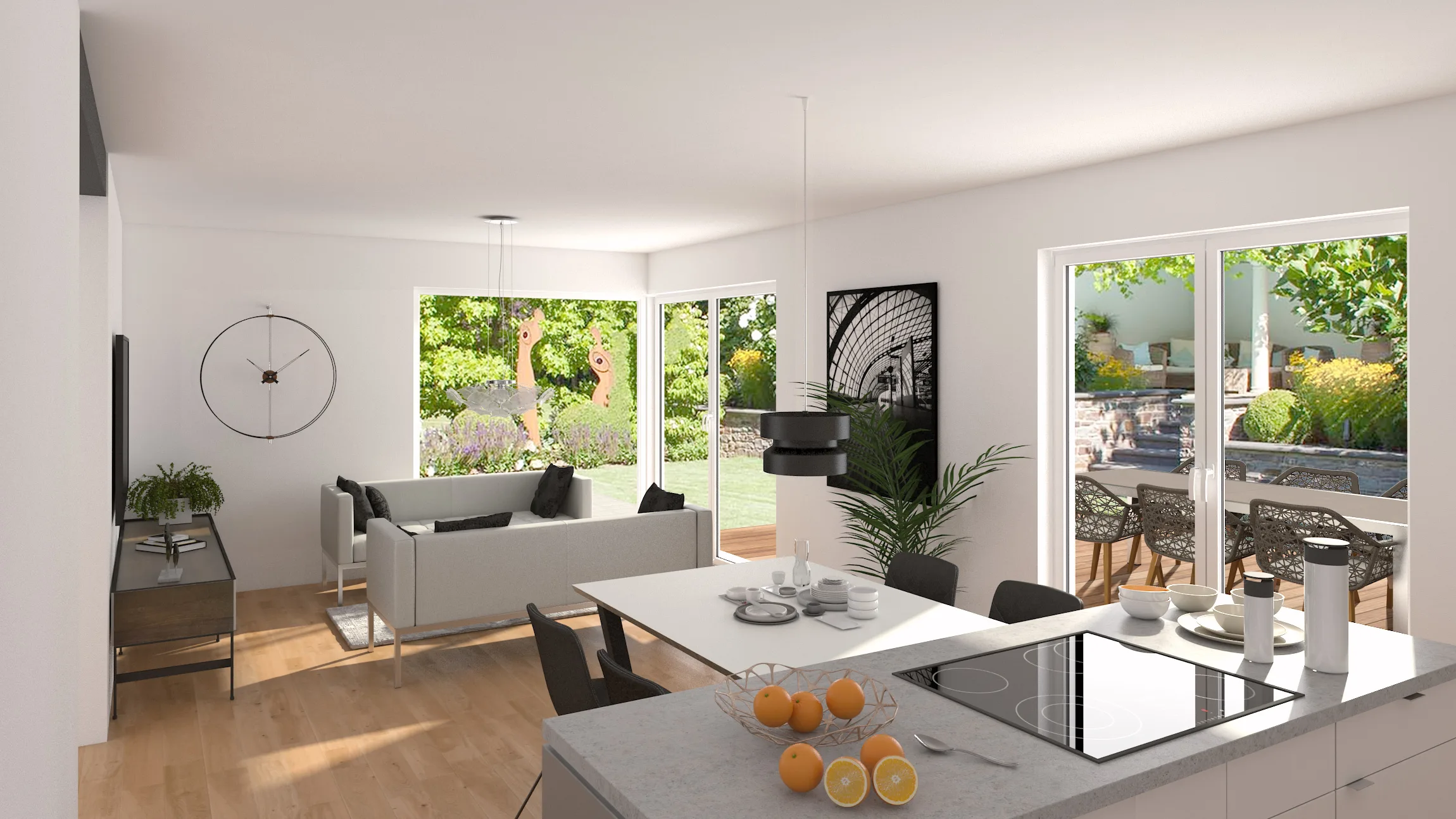 Sweet Home von Meisterstueck Haus Wohnzimmer