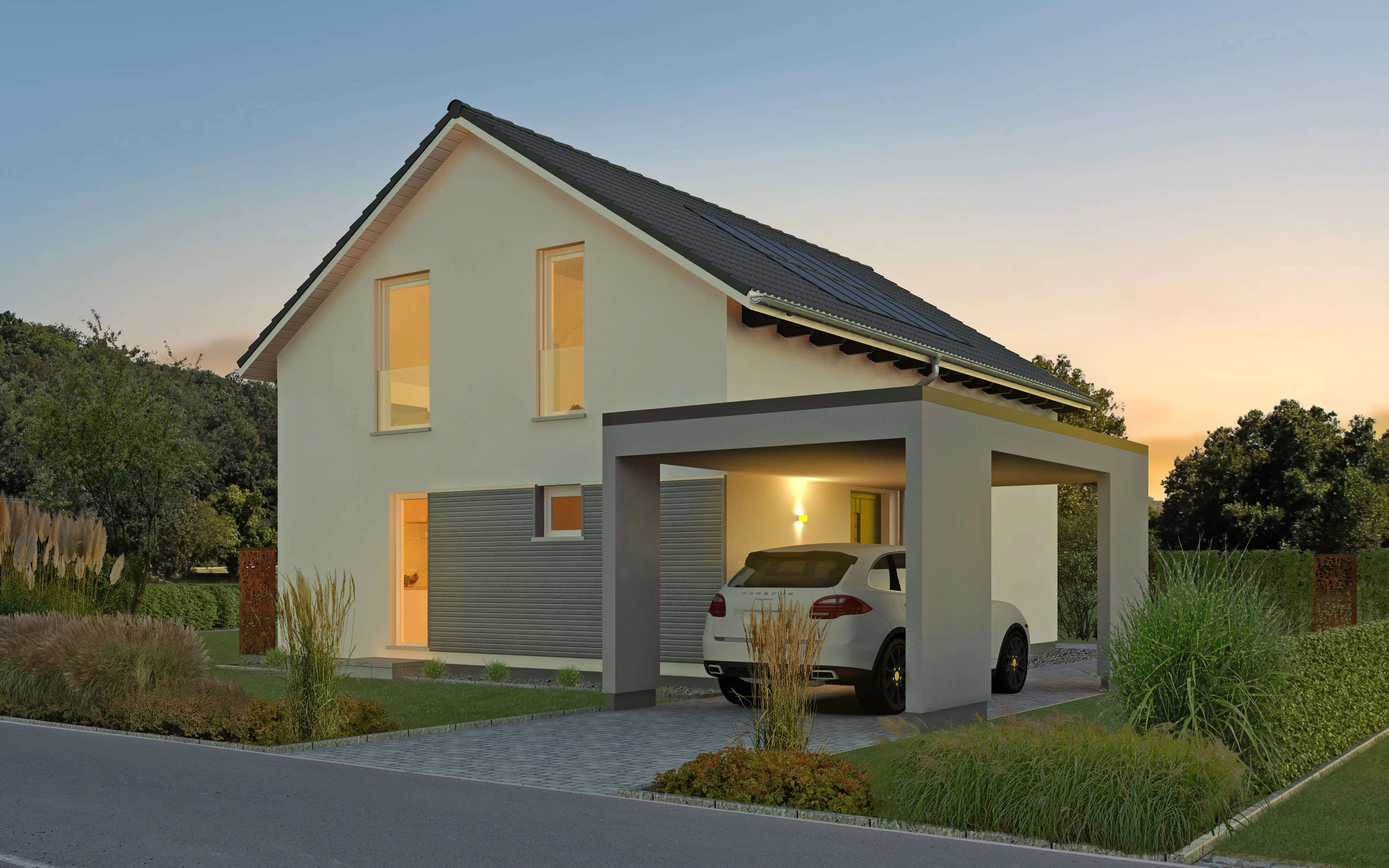 Sweet Home von Meisterstueck Haus Strassenansicht