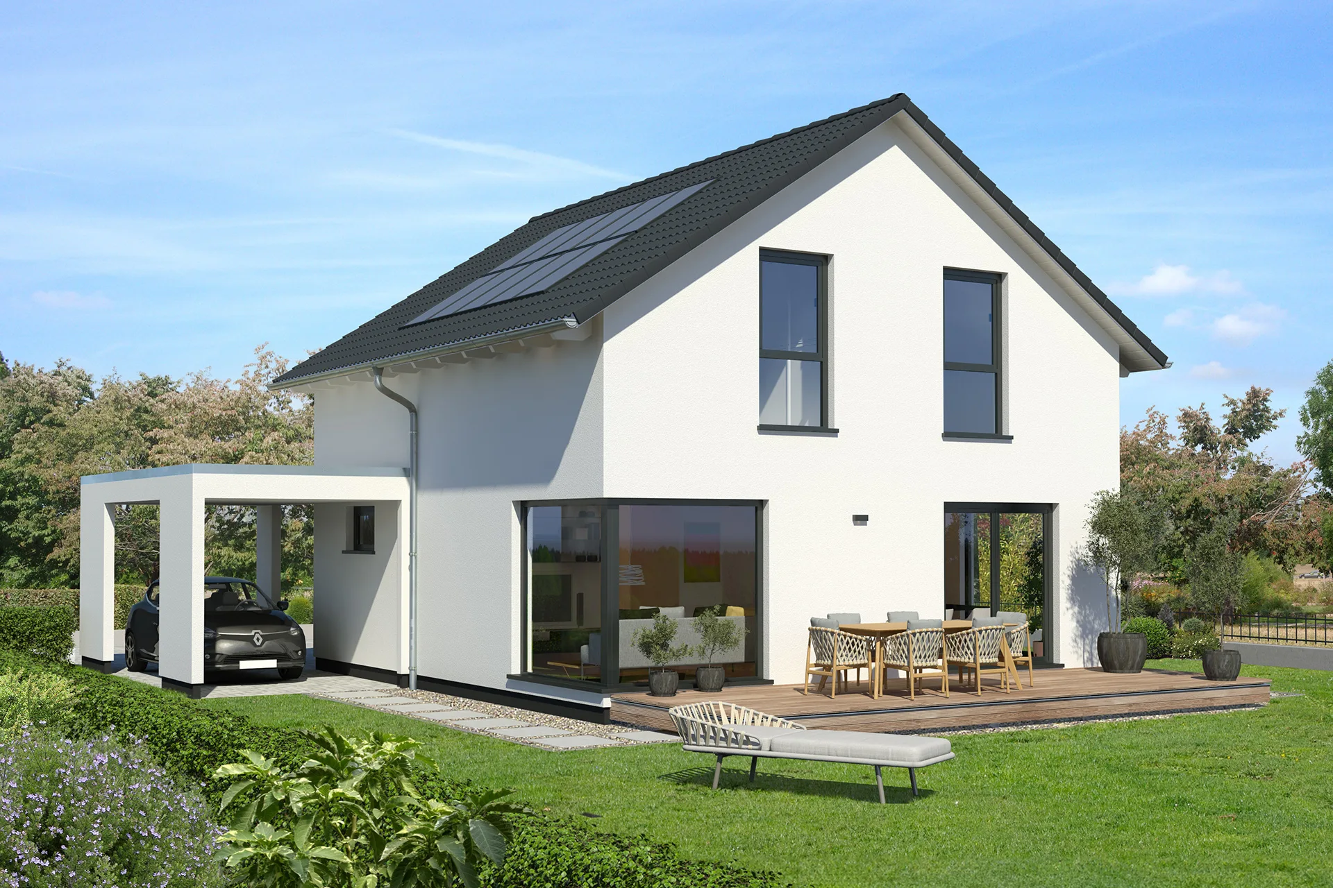 Aktionshaus SweetHome 3.0 von Meisterstück-HAUS Gartenansicht