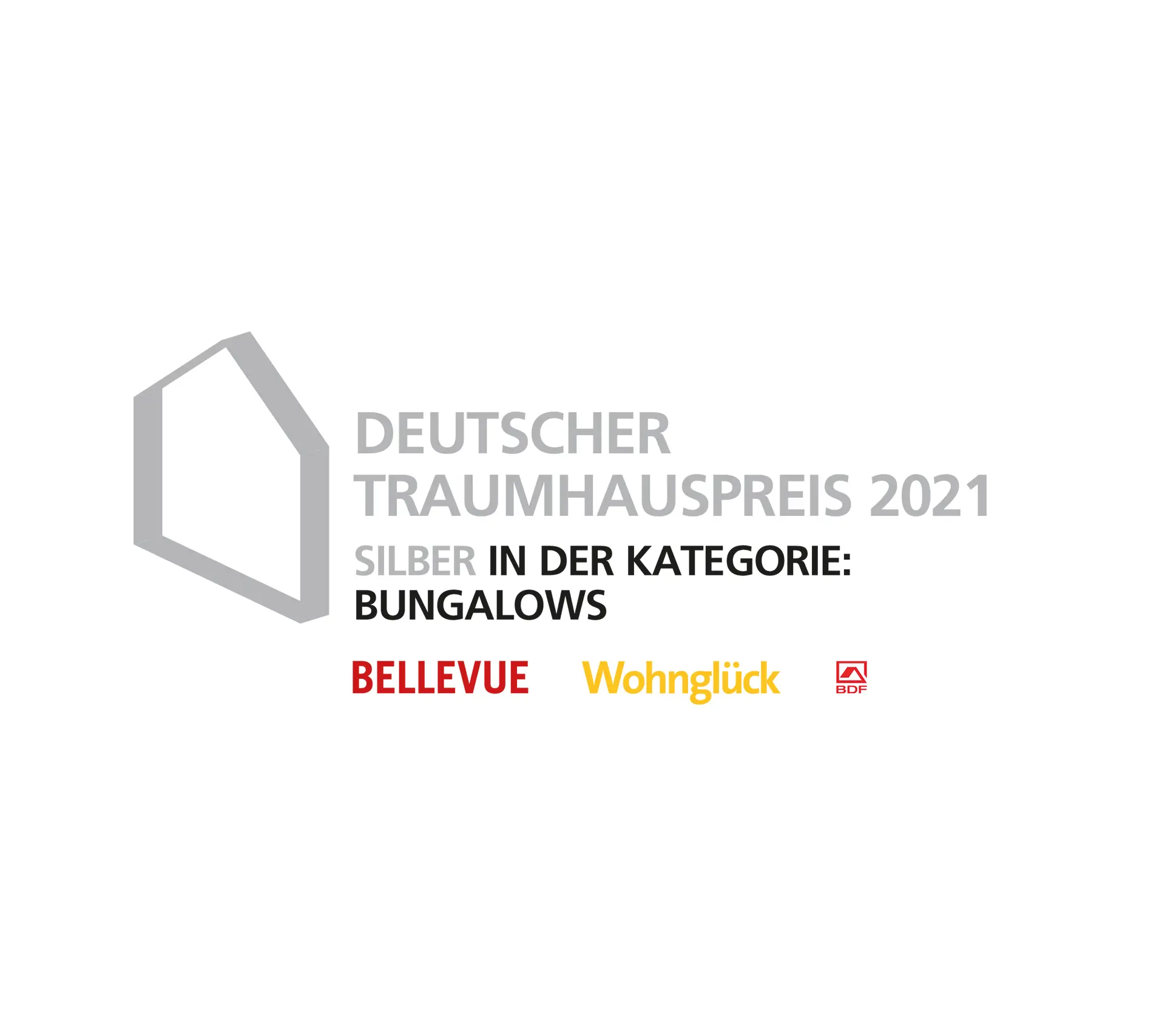 Deutscher Traumhauspreis 2021 - Silber für Kategorie Bungalows
