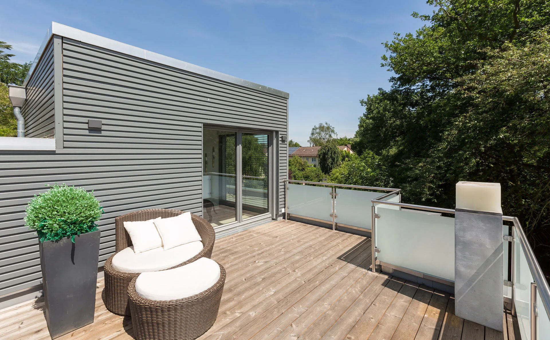 Bauen auf engstem Raum von Meisterstück-HAUS