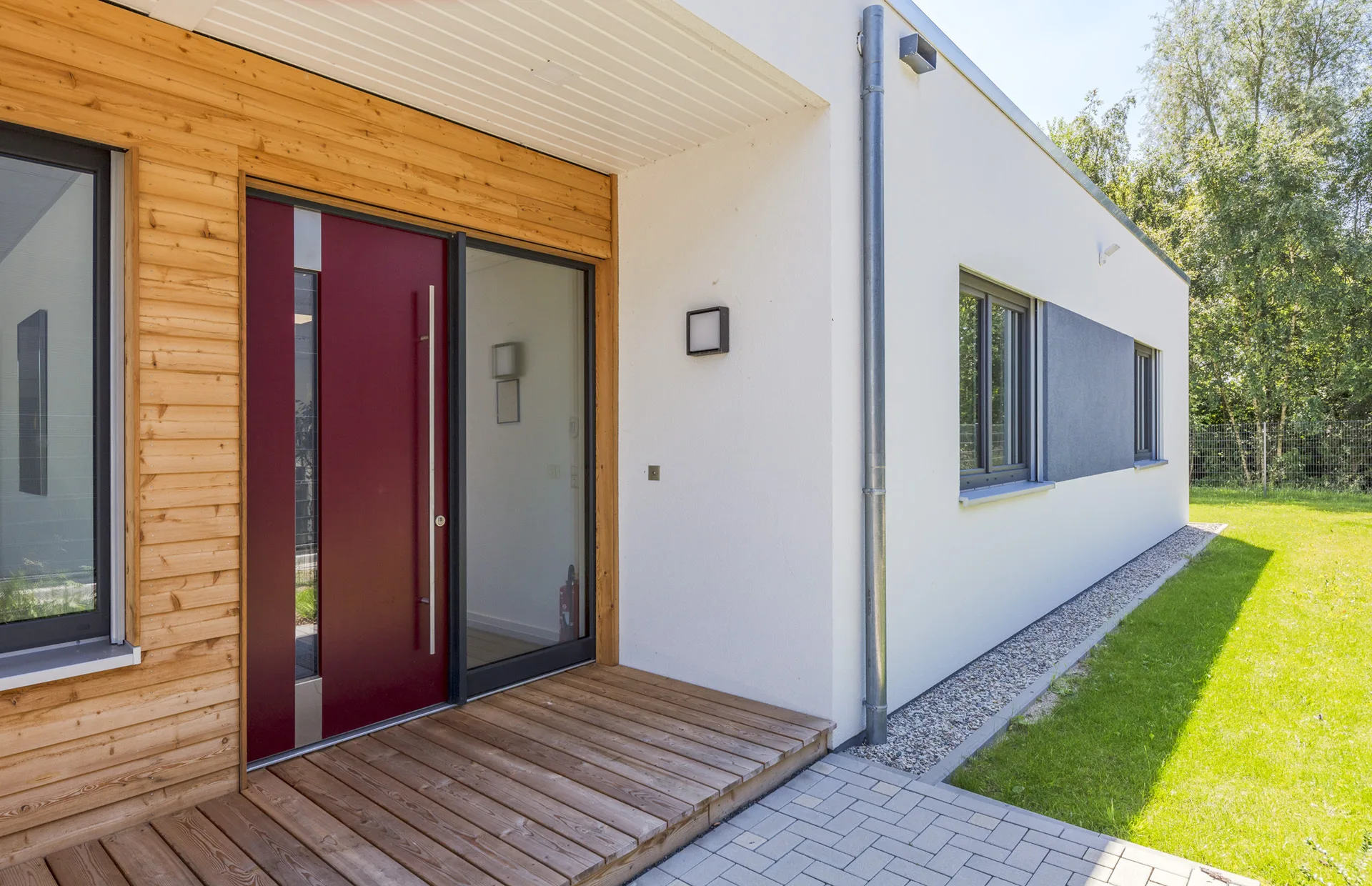 Buerogebaeude in Senden von Meisterstueck Haus Eingangstuer