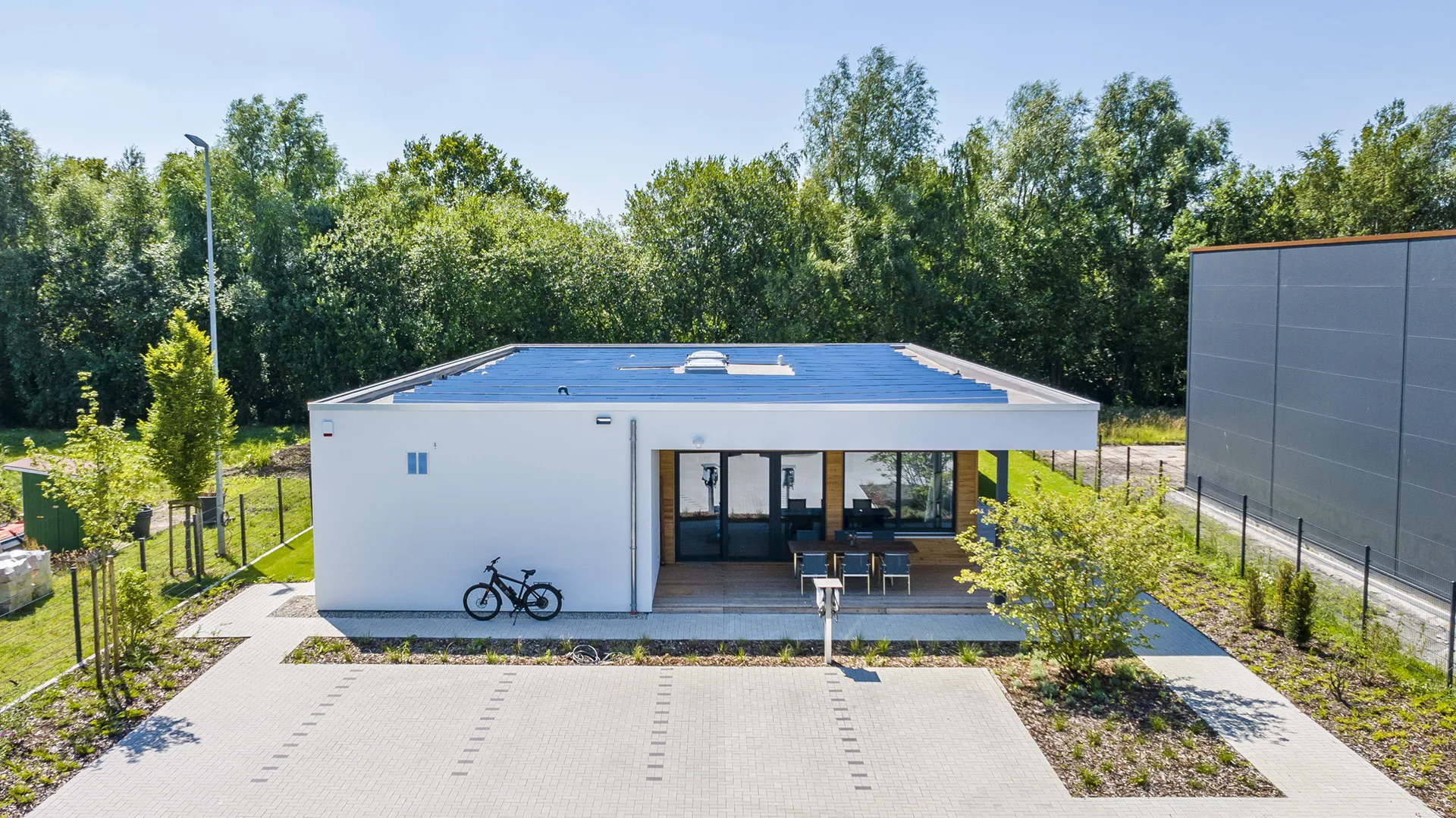 Buerogebaeude in Senden von Meisterstueck Haus Frontansicht