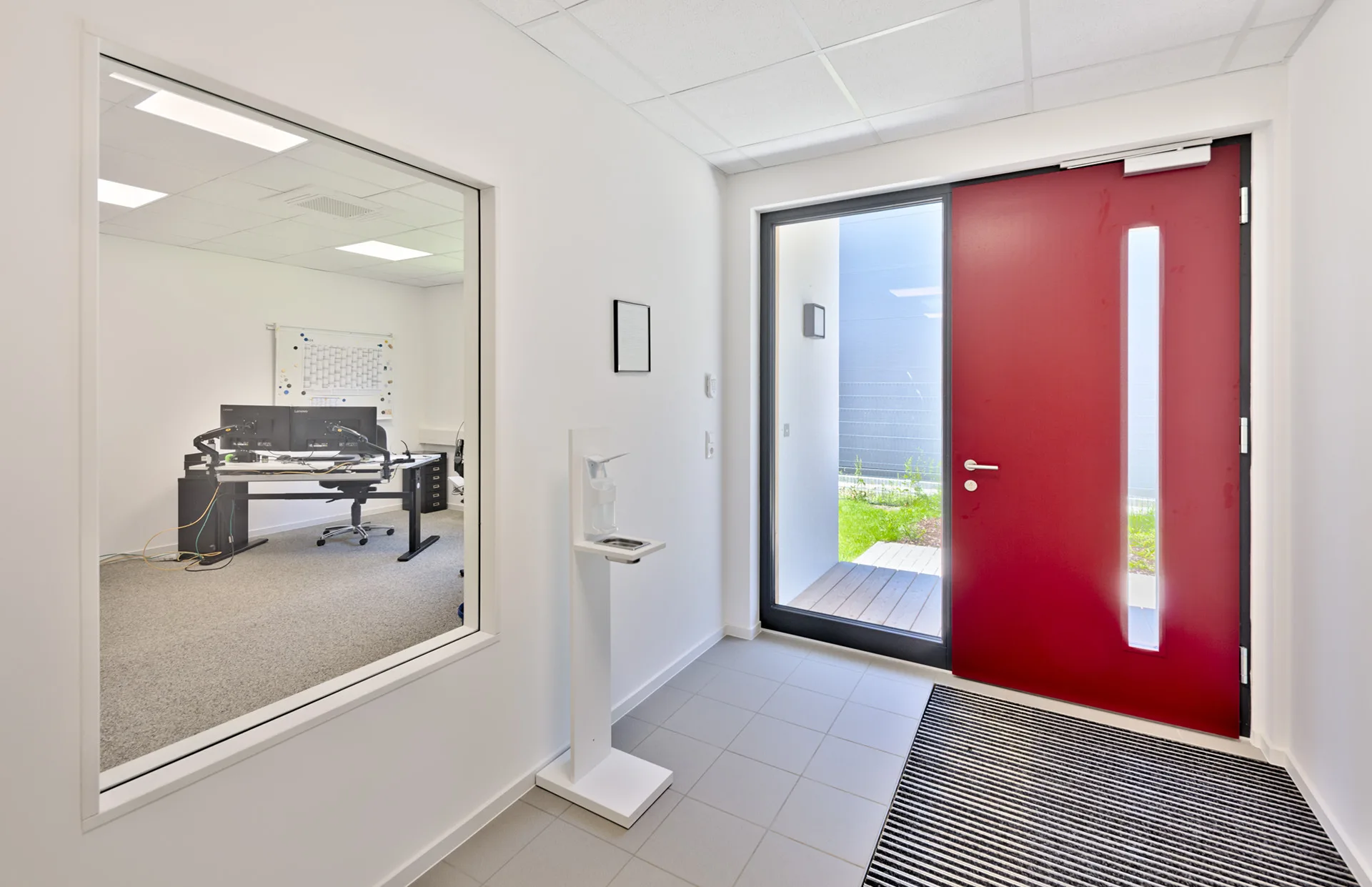 Buerogebaeude in Senden von Meisterstueck Haus Eingangsbereich