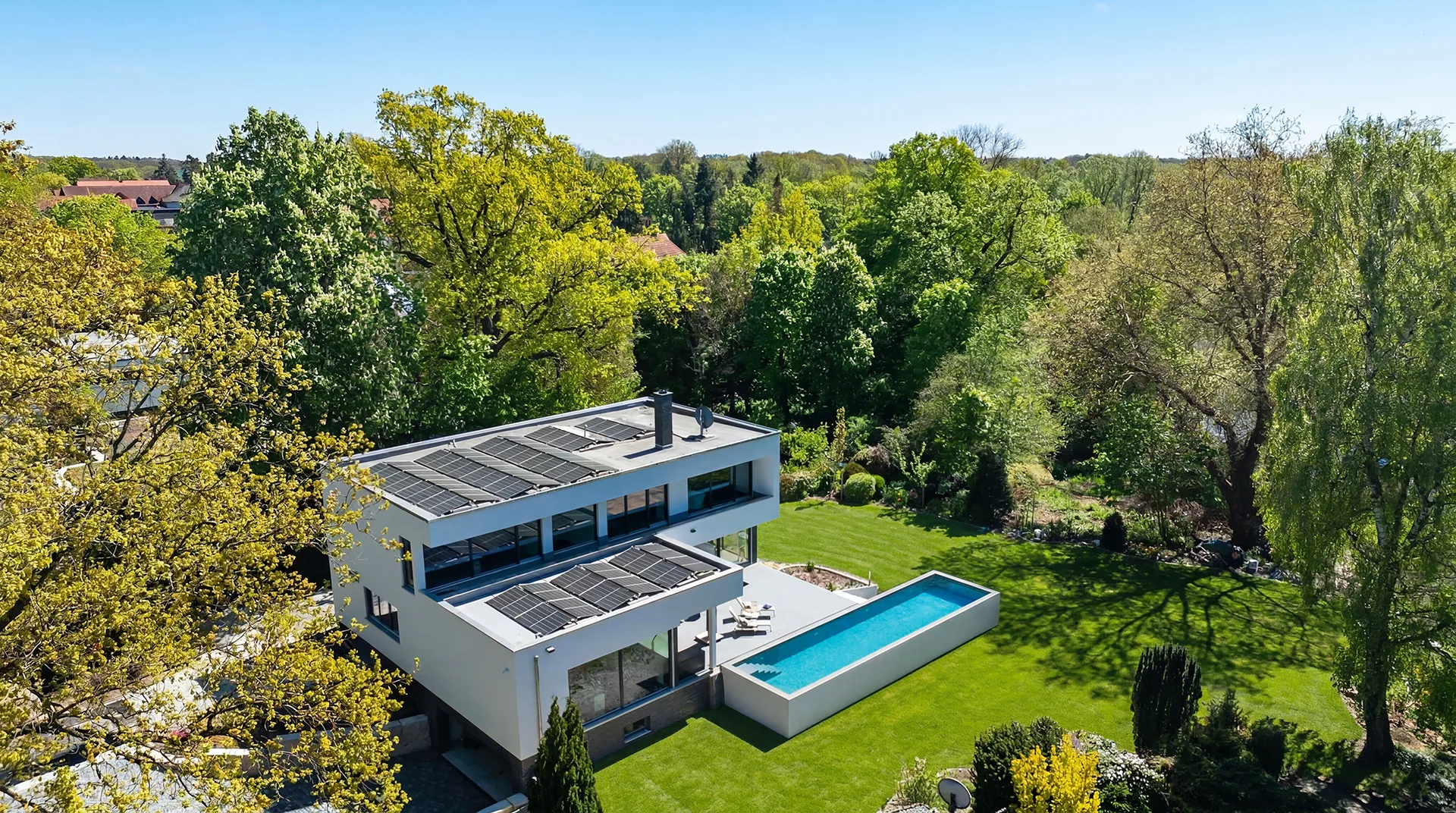 Exklusive Bauhaus-Villa auf Bestandskeller (EH 40) von Meisterstück-HAUS