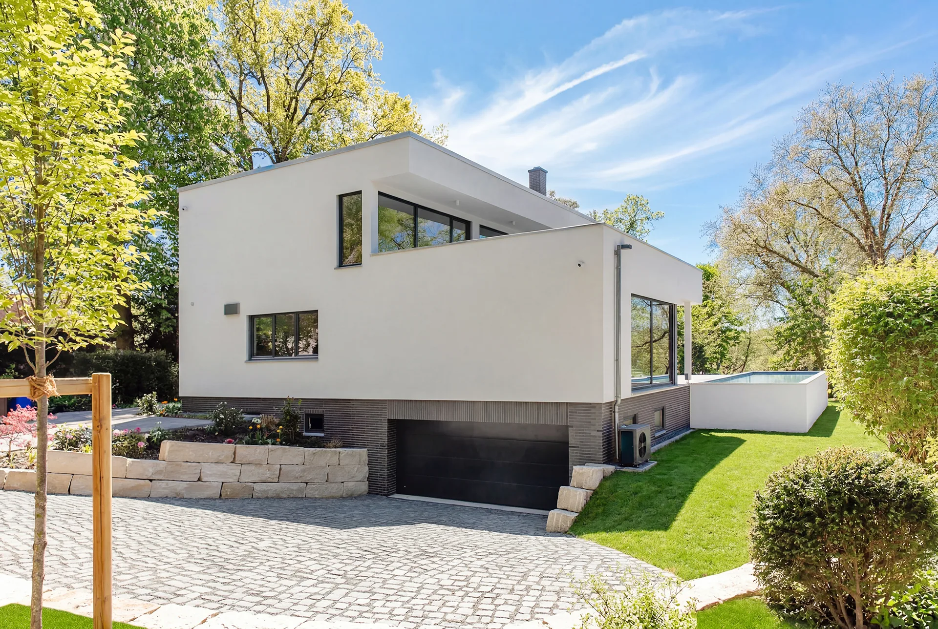 Exklusive Bauhaus-Villa auf Bestandskeller (EH 40) von Meisterstück-HAUS