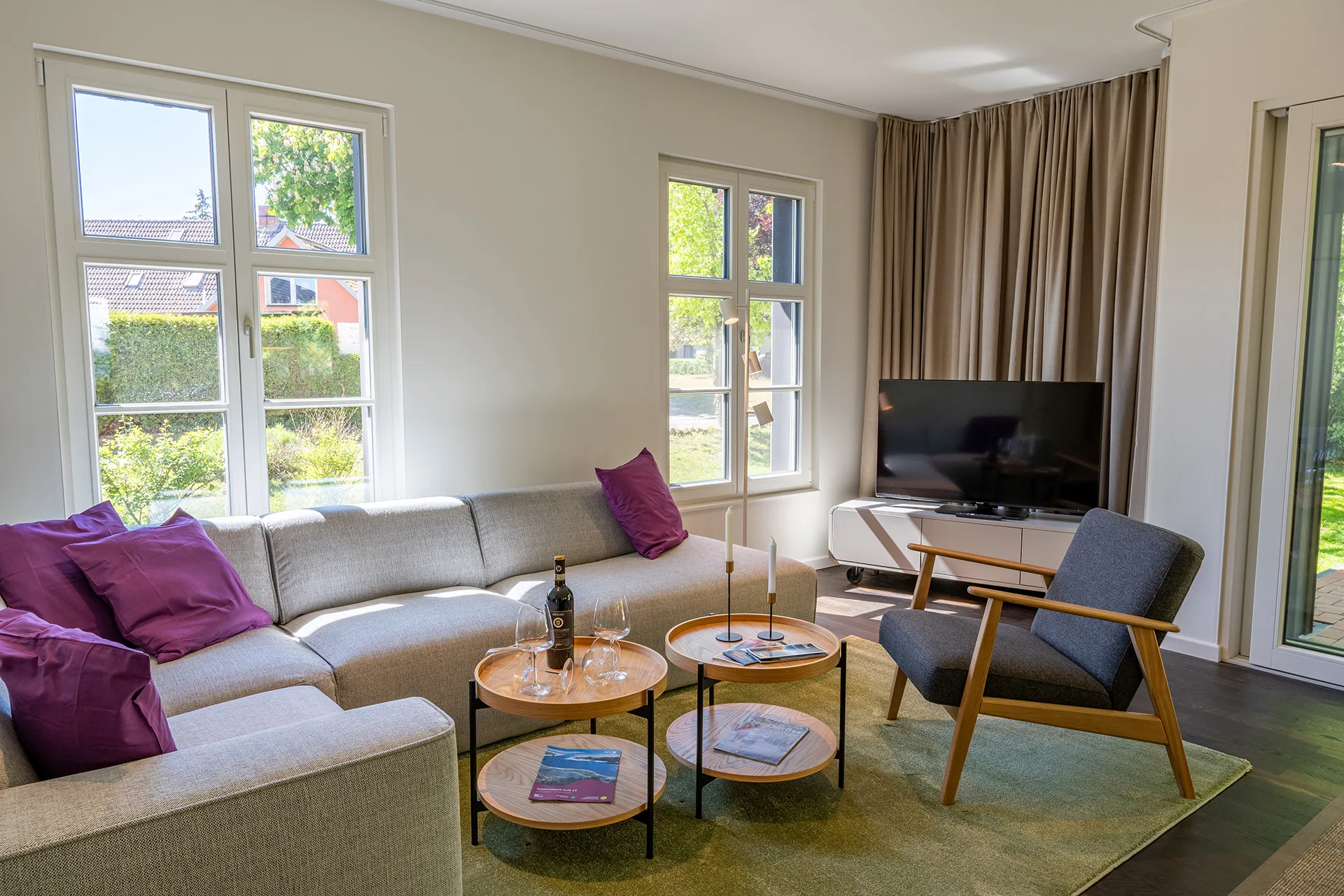 Ferien-Doppelhaus Ostsee innen4 wohnen