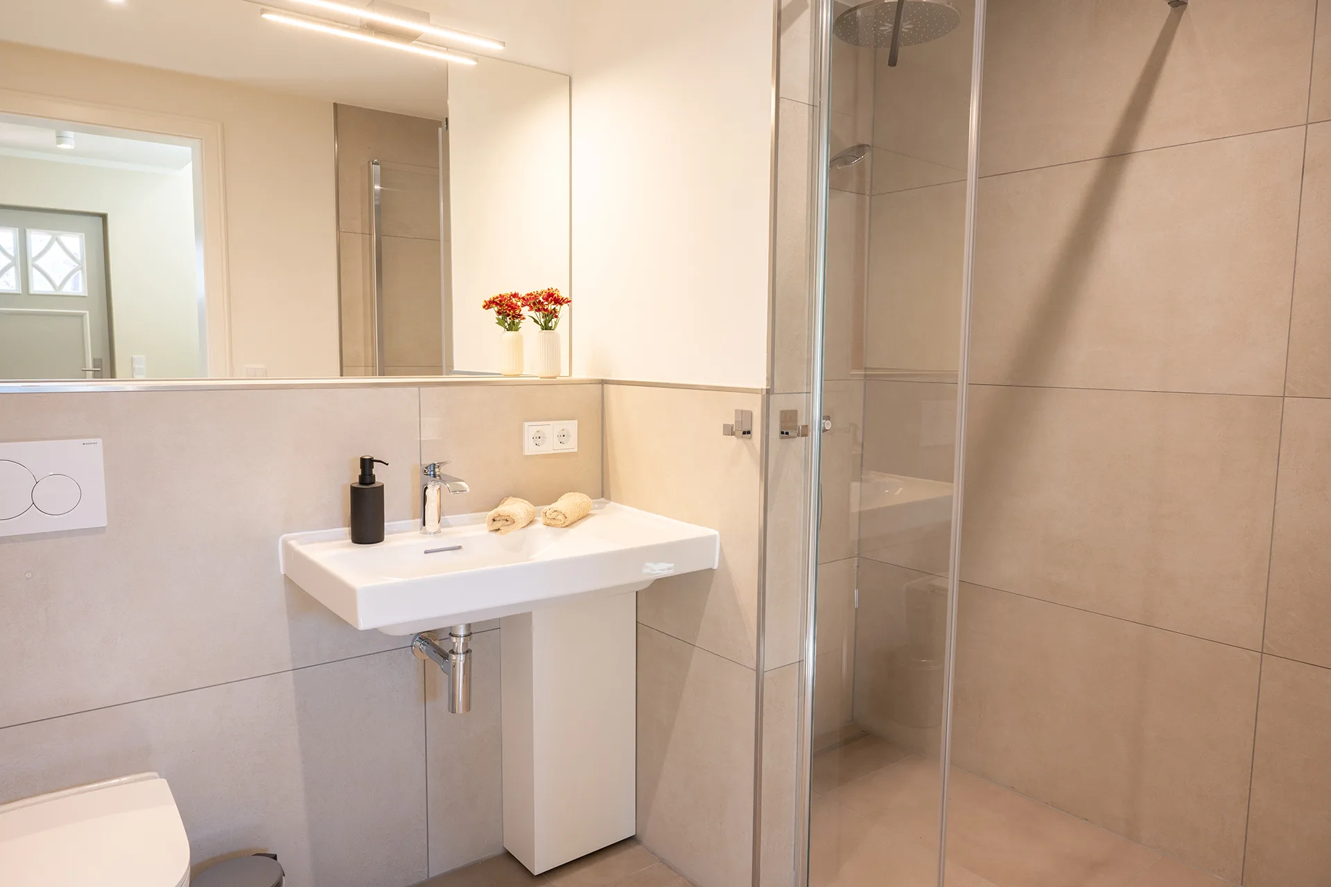 Ferien-Doppelhaus Ostsee innen7 bad