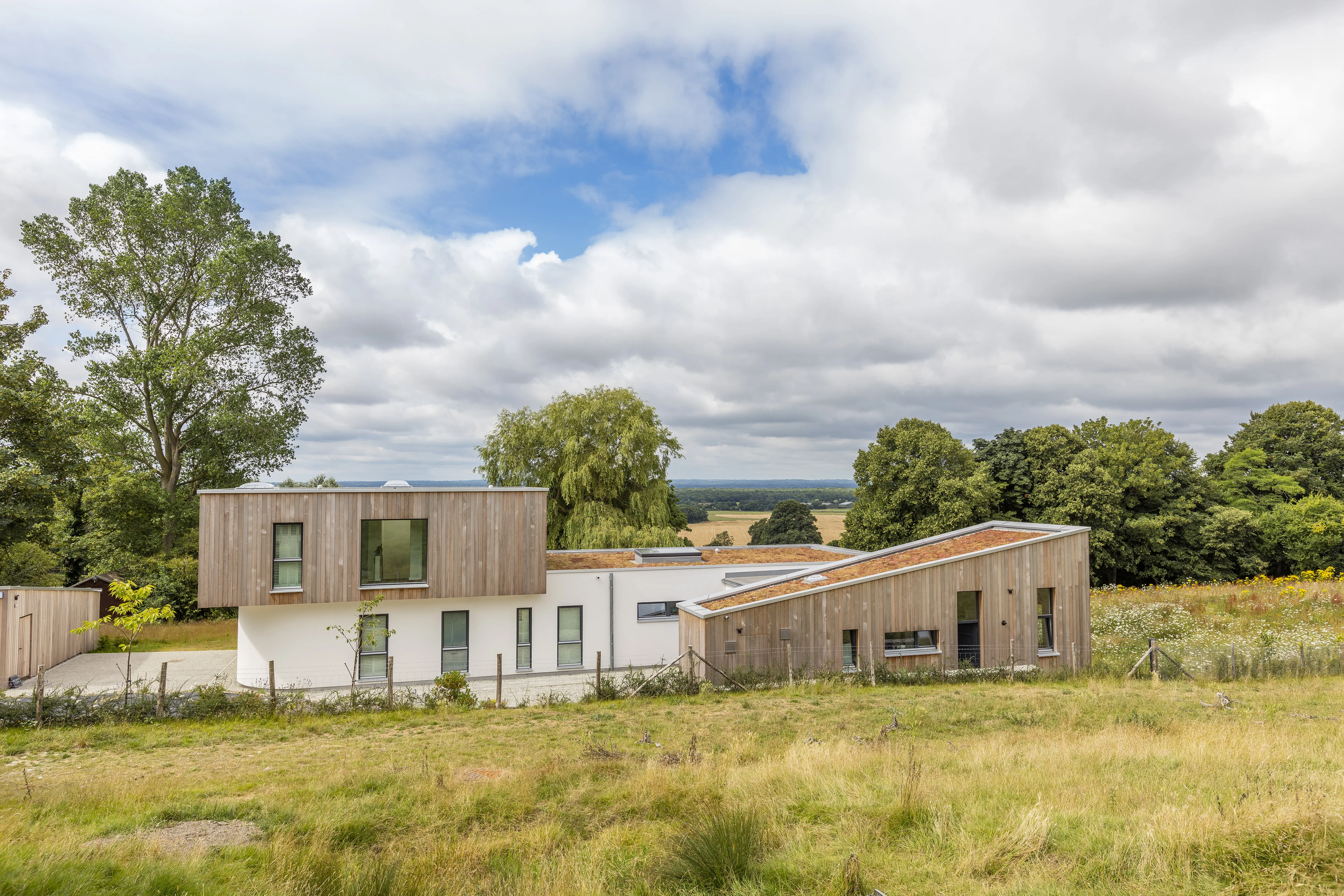 Haus in Kent von Meisterstueck Haus Rueckansicht