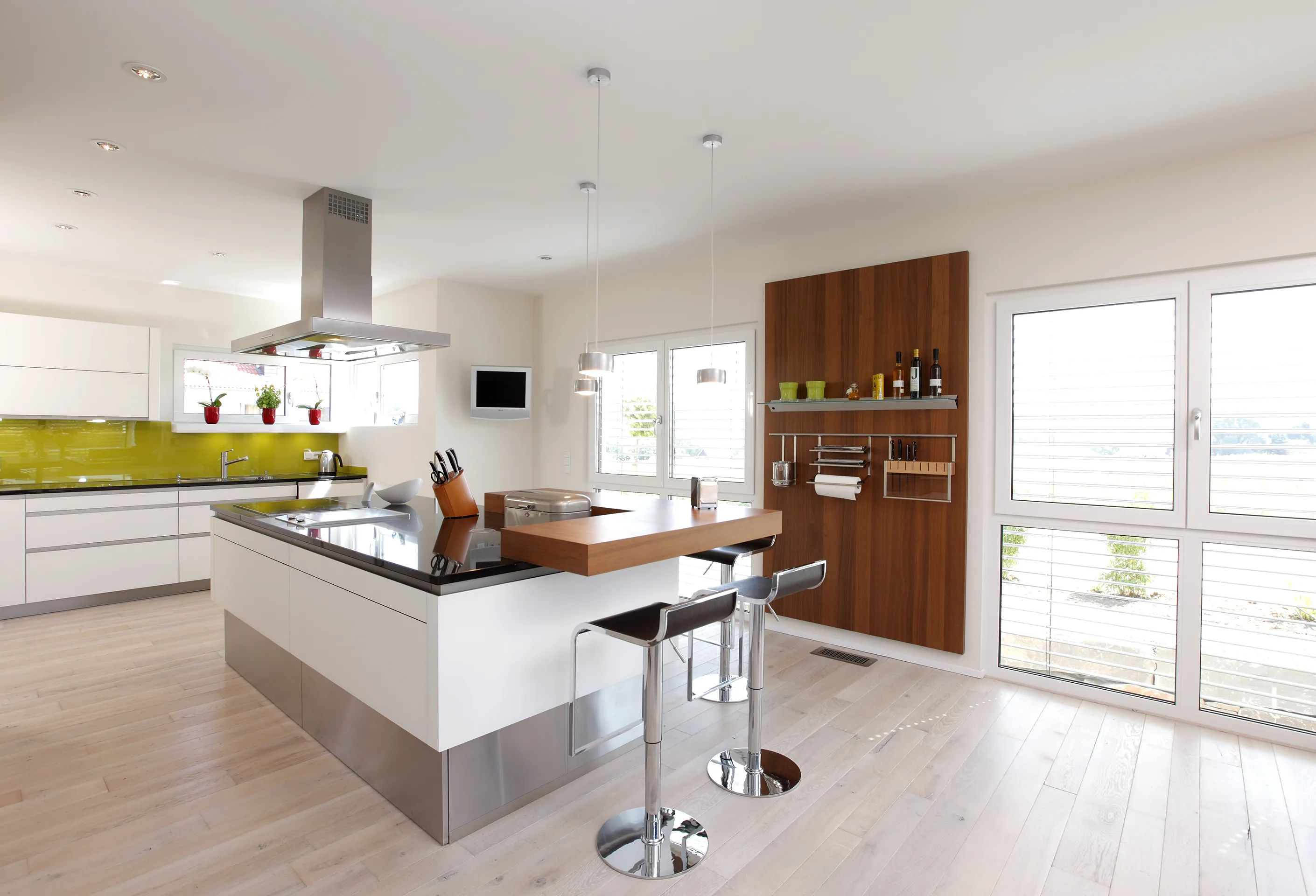 Individuelles Effizienzhaus 55 von Meisterstueck Haus Kueche