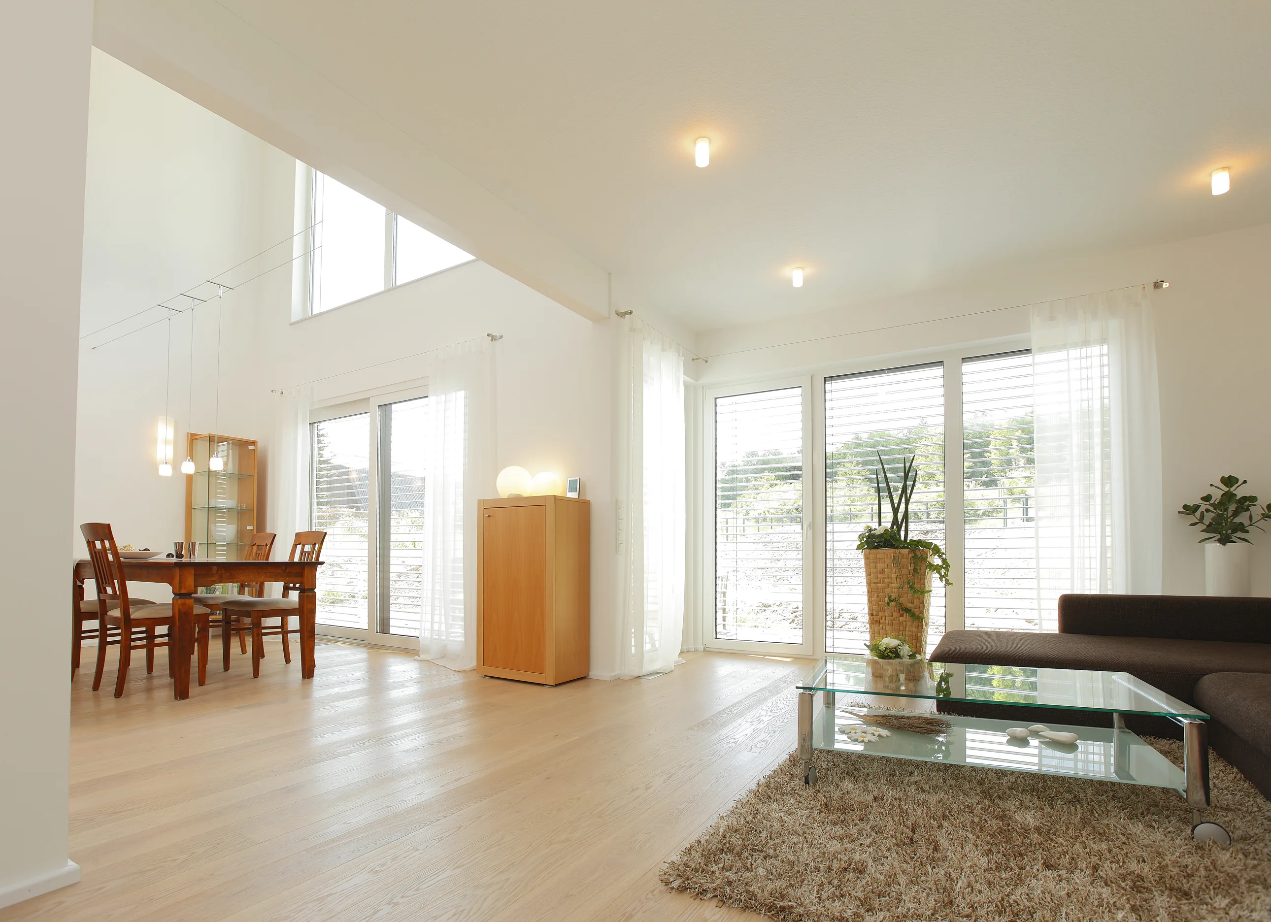 Kubistische Villa von Meisterstueck Haus Essbereich