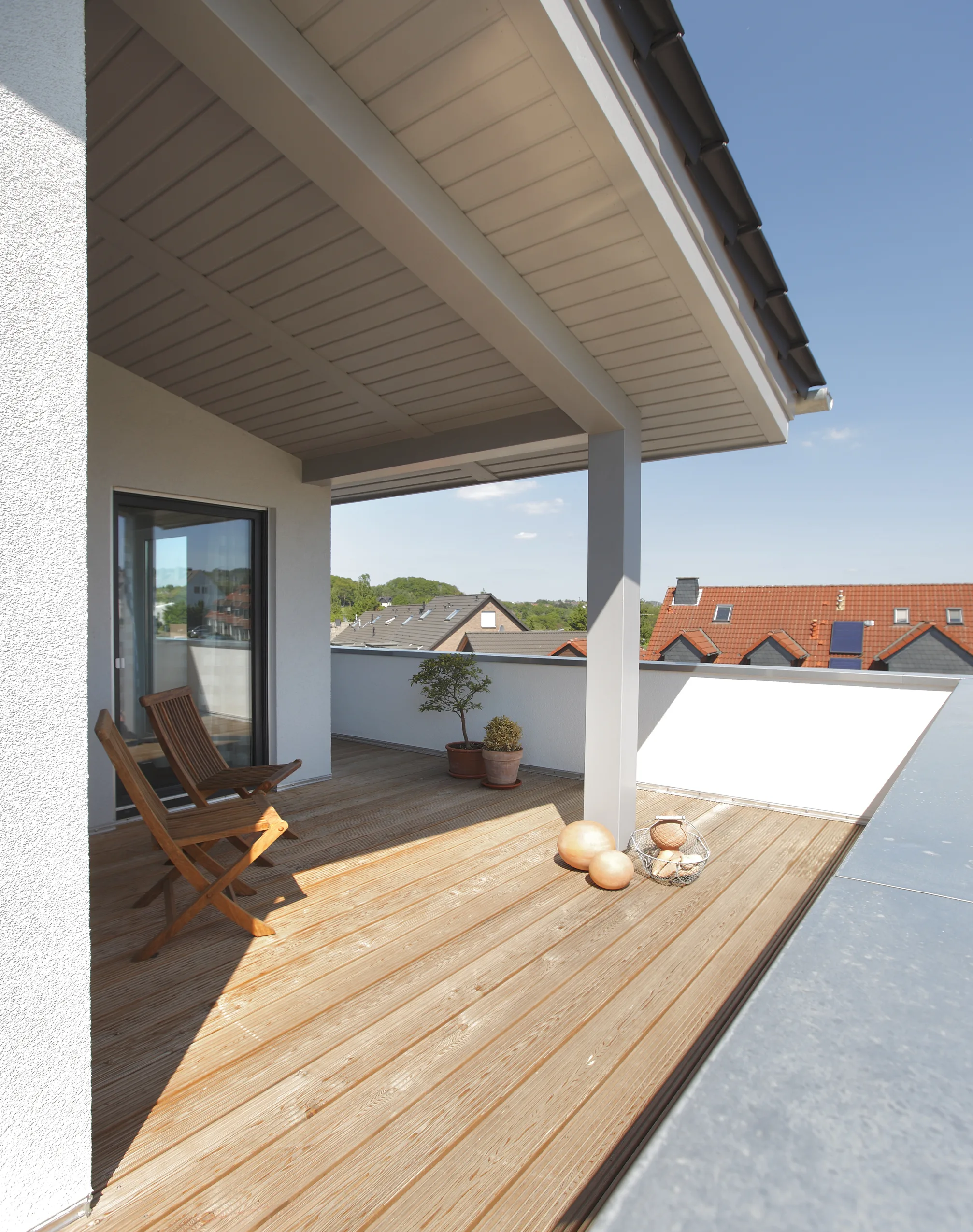 Kubistische Villa von Meisterstueck Haus Balkon