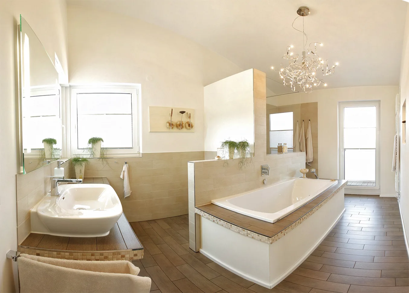 Kubistische Villa von Meisterstueck Haus Badezimmer