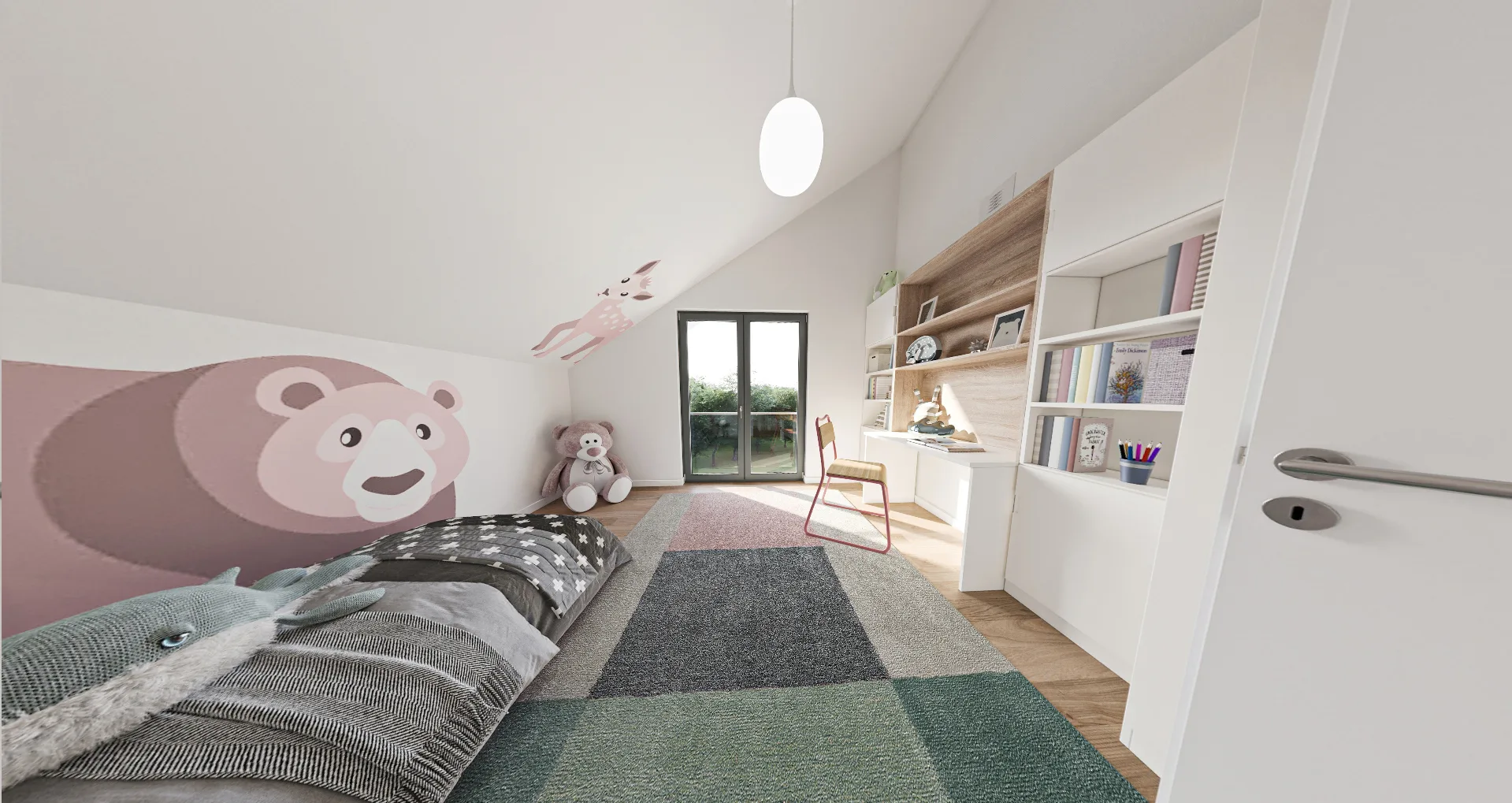 Linear mit Wintergarten von Meisterstueck Haus Kinderzimmer