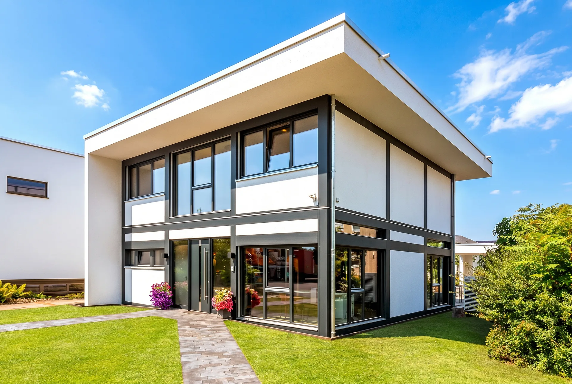 Musterhaus FUSION in Mannheim von Meisterstueck-HAUS Eingangsseite
