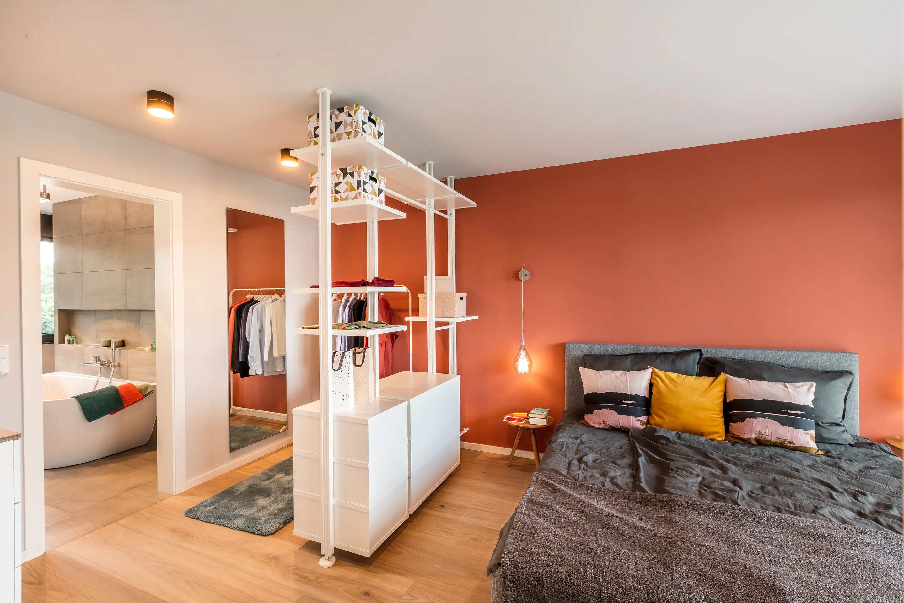 Musterhaus FUSION in Mannheim von Meisterstueck Haus Schlafzimmer