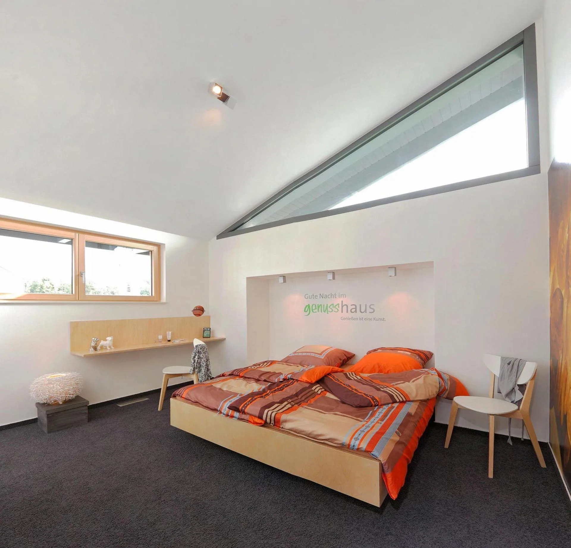 Musterhaus GENUSSHAUS in Koeln-Frechen von Meisterstueck Haus Schlafzimmer