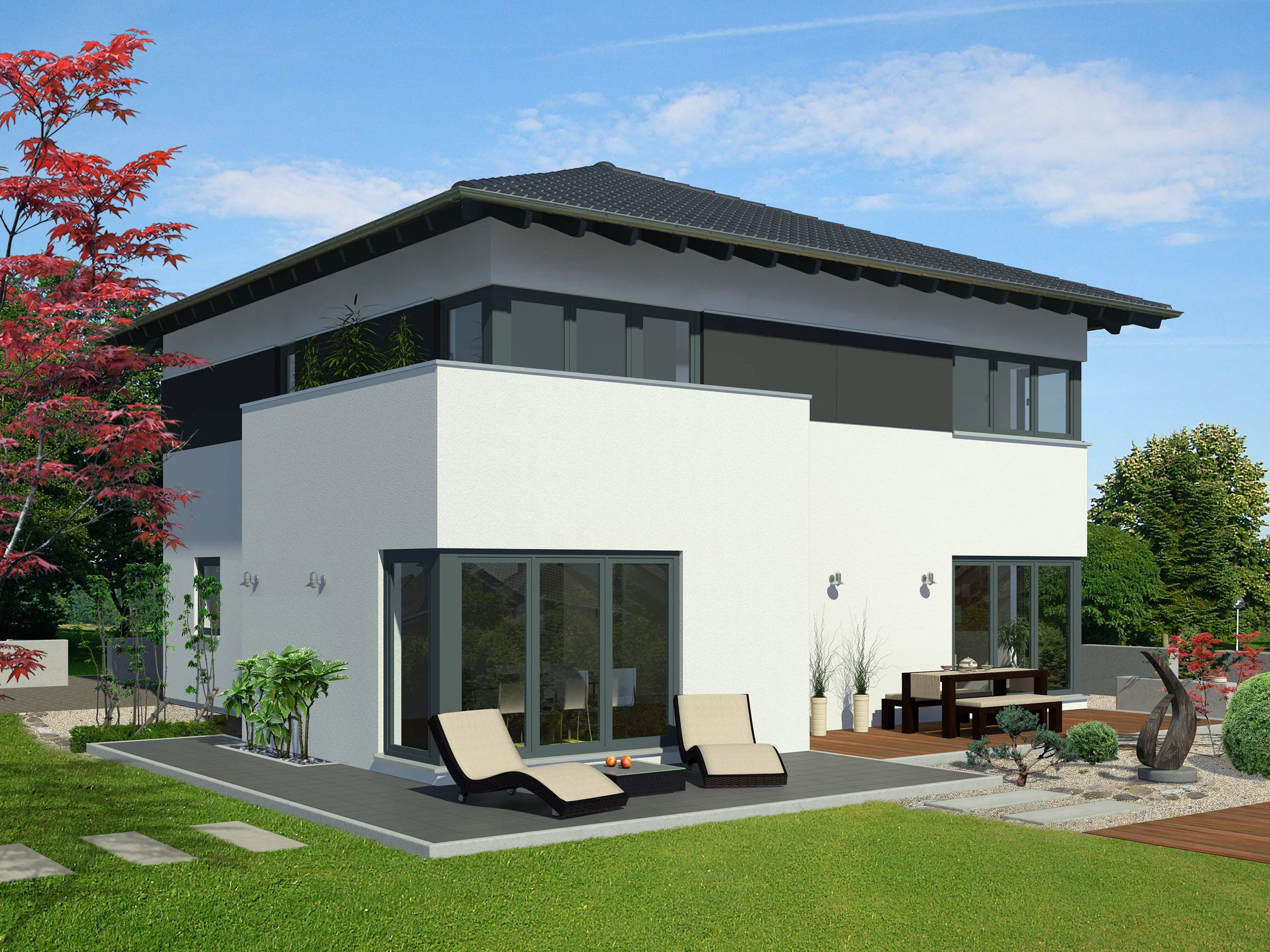 Schoen²-Stadtvilla von Meisterstueck Haus Visualisierung 1