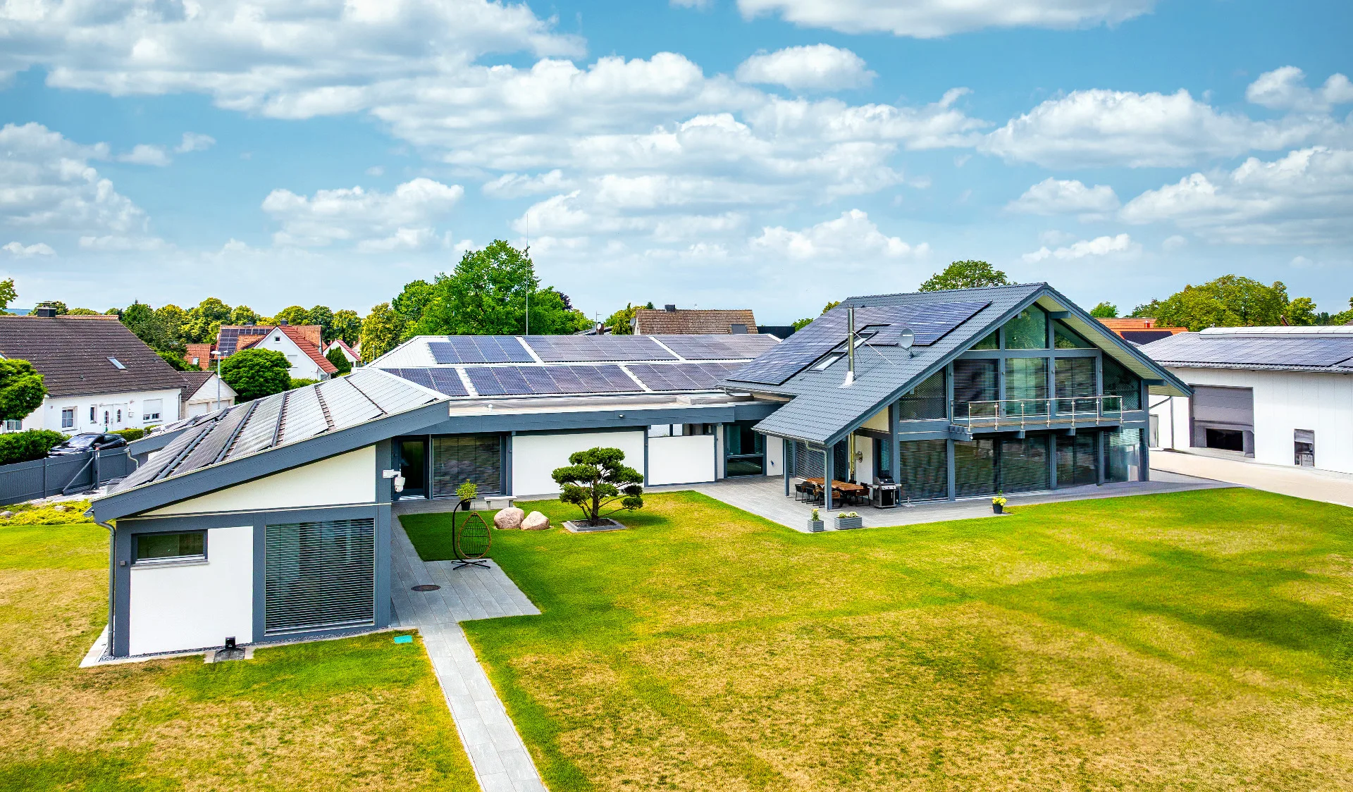 Aesthetik 20.20.048 mit Anbaukomplex von Meisterstueck Haus mit Sicht auf Anbaukomplex