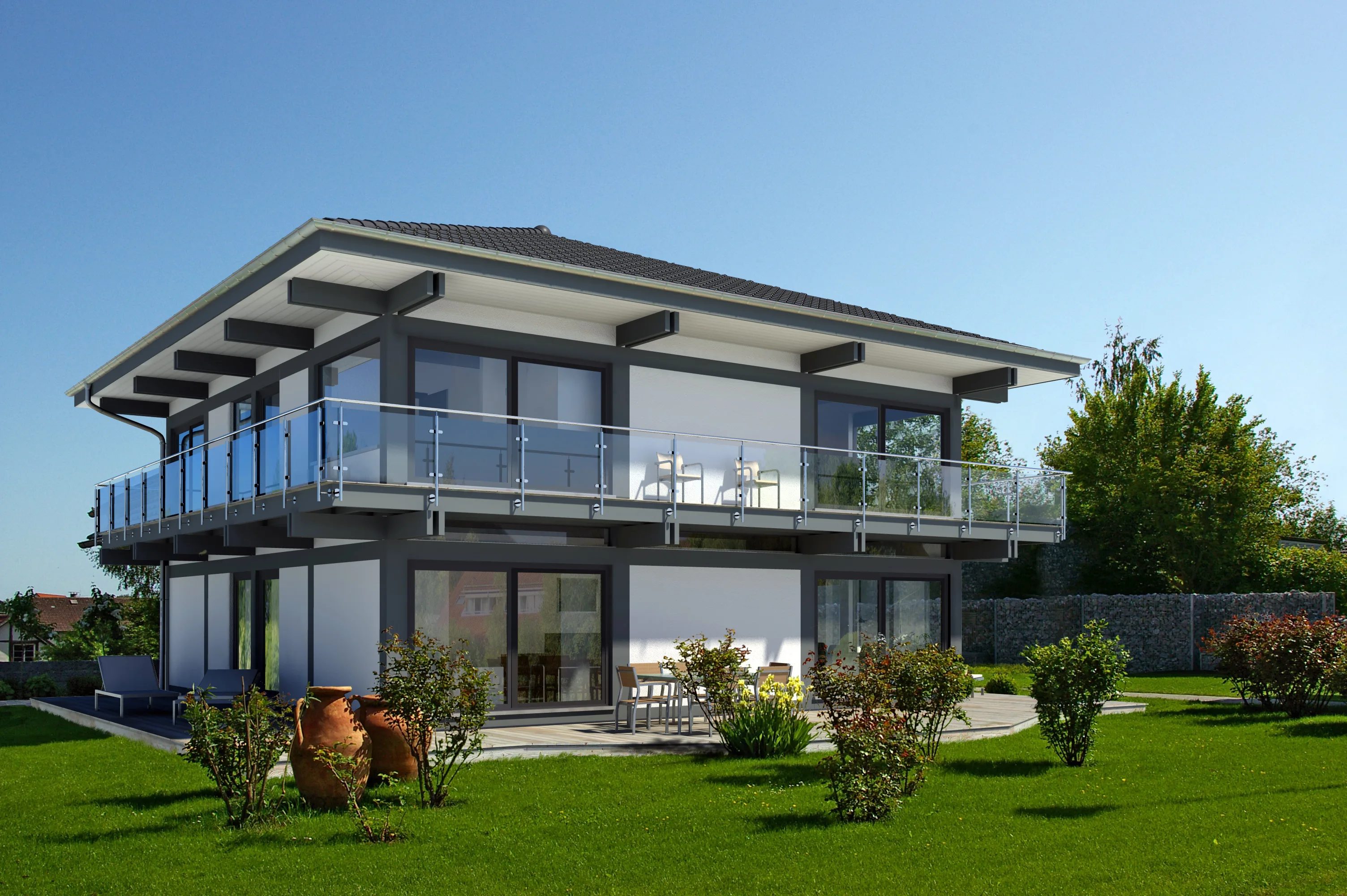 Aesthetik Carree von Meisterstueck Haus Ansicht links