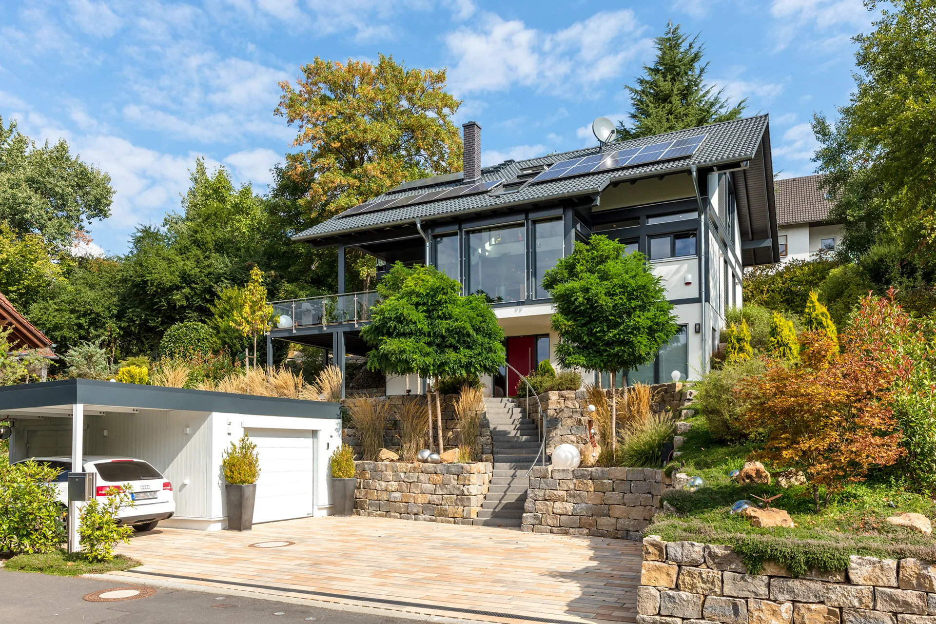 Aesthetik am Hang 24.18.044 von Meisterstueck Haus Carport