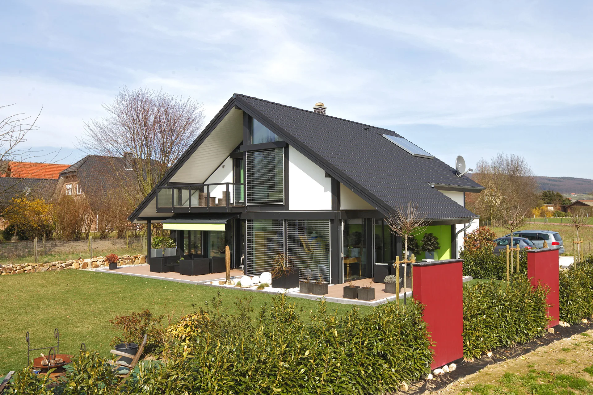 ÄSTHETIK 28.09.073 von Meisterstück-HAUS Gartenansicht