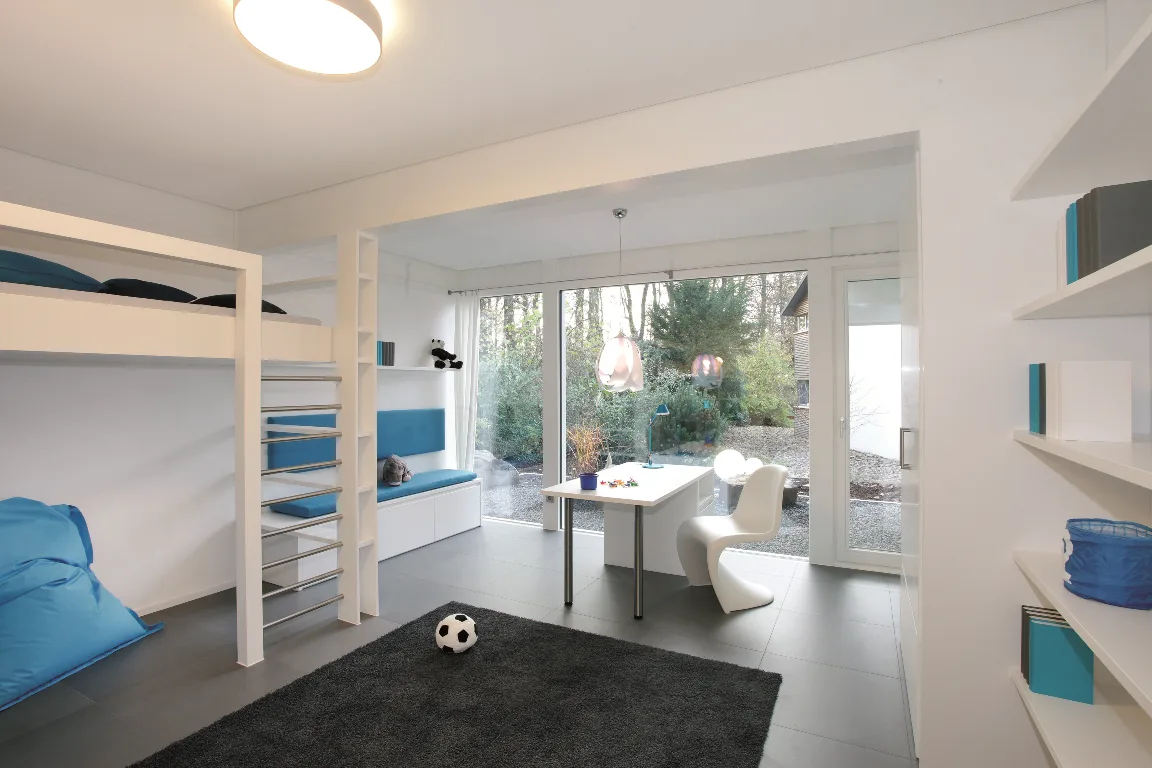 Meisterstück Musterhaus Modernes Fachwerkhaus Bad Vilbel Kinderzimmer