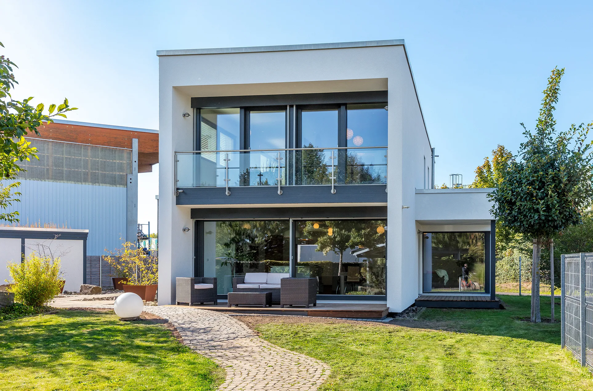 Musterhaus BOX in Hameln von Meisterstueck Haus Frontansicht