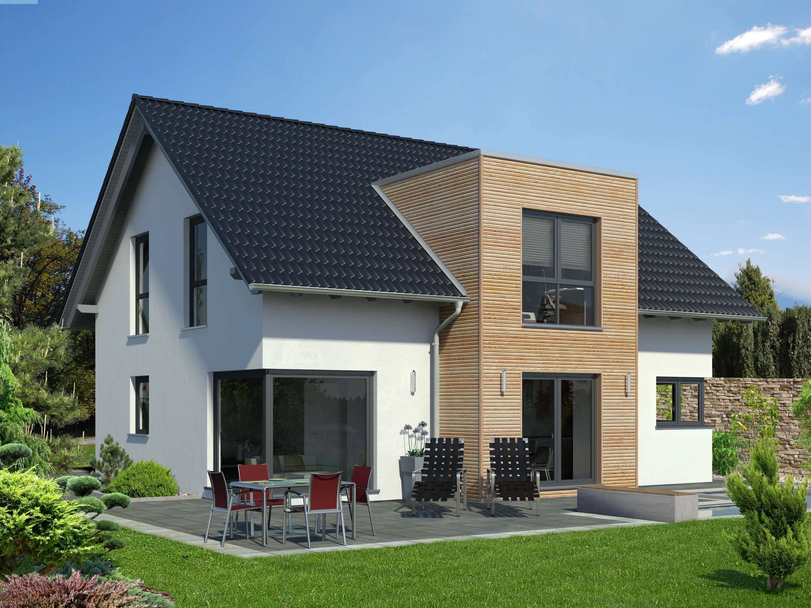 LINEAR mit 5 Schlafraeumen von Meisterstueck Haus