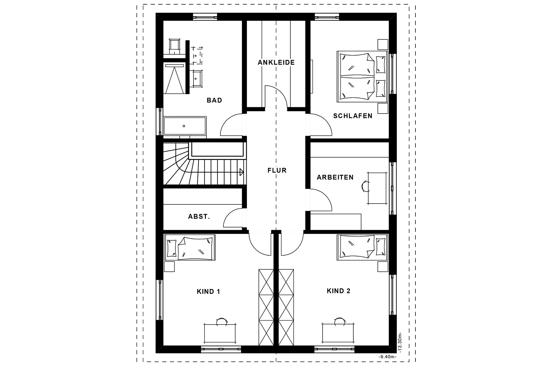 2in1 Einfamilienhaus mit Einliegerwohnung Obergeschoss