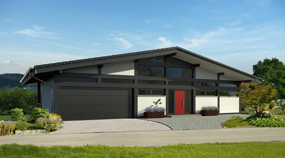 Bauen am Hang - Meisterstück-HAUS Ästhetik Bauen am Hang - Meisterstück-HAUS Ästhetik