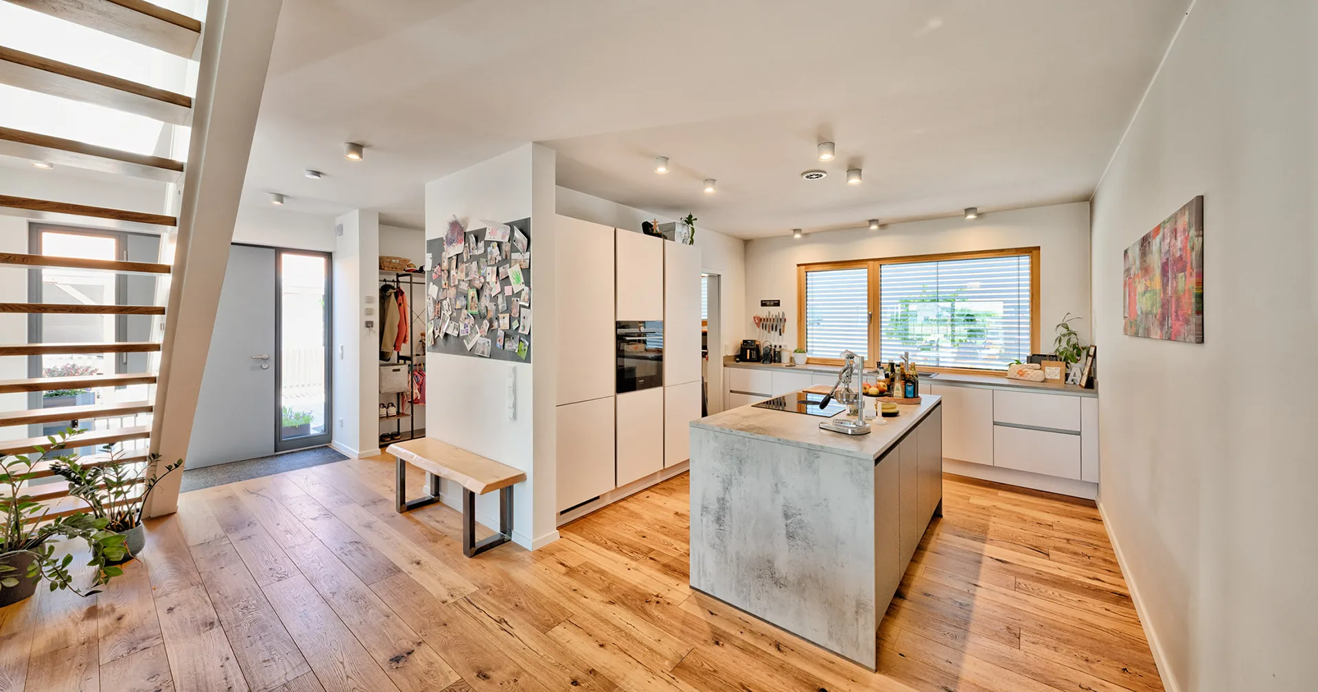 Familien-Traumhaus als Bestandsanbau von Meisterstueck Haus Kueche