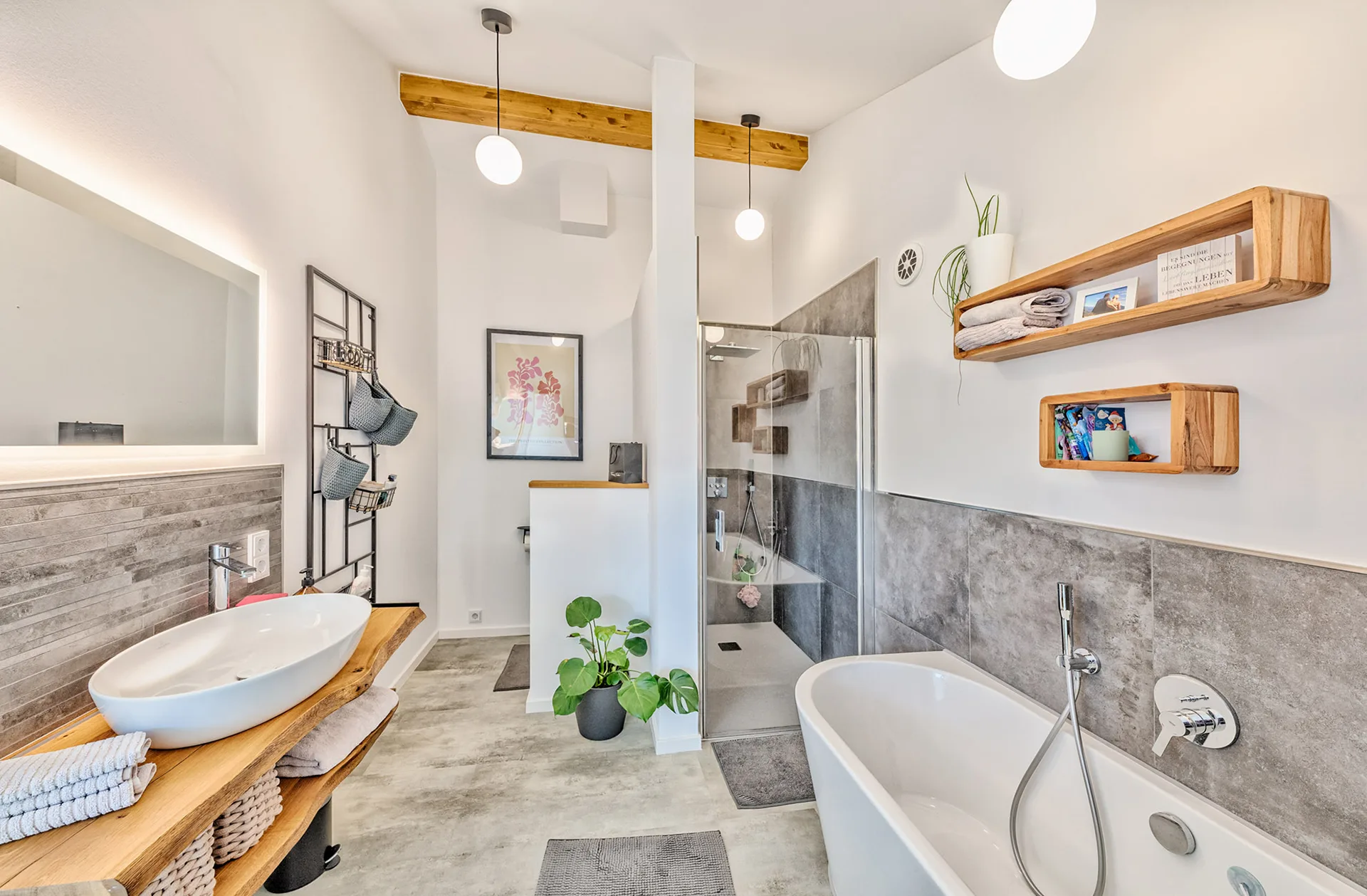 Familien-Traumhaus als Bestandsanbau von Meisterstueck Haus Badezimmer