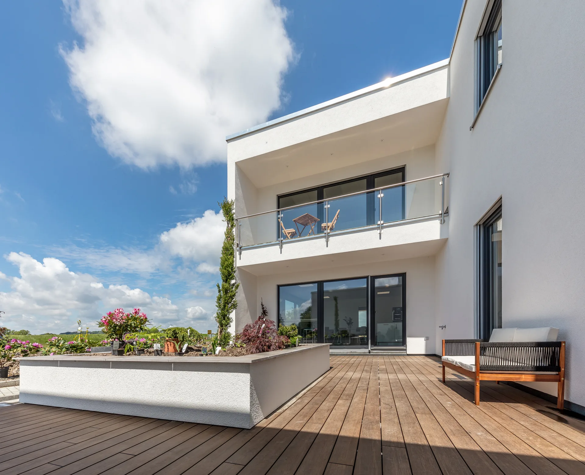 Buerogebaeude in Wettringen von Meisterstueck Haus Terrasse