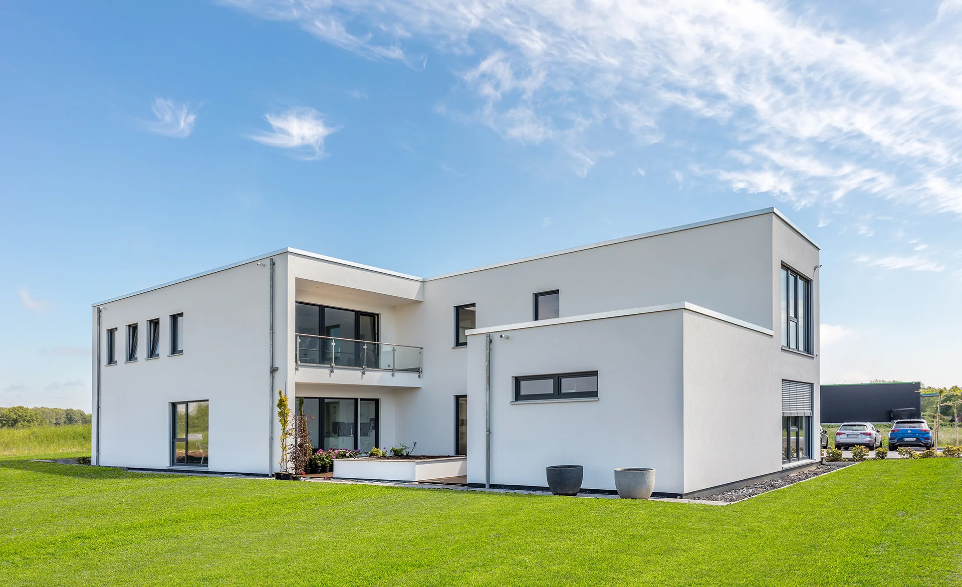 Buerogebaeude in Wettringen von Meisterstueck Haus Rueckansicht