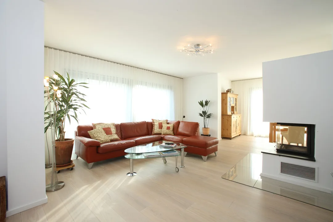 Smart Home in Hessen von Meisterstueck Haus Wohnzimmer