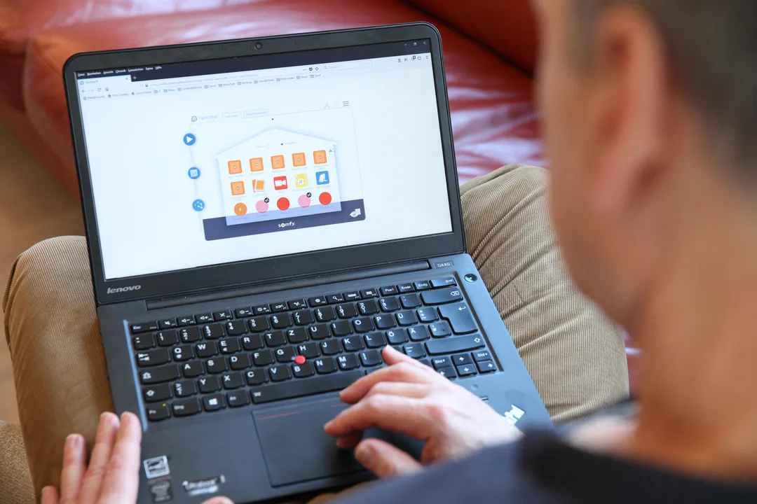 Smart Home in Hessen von Meisterstueck Haus Laptop